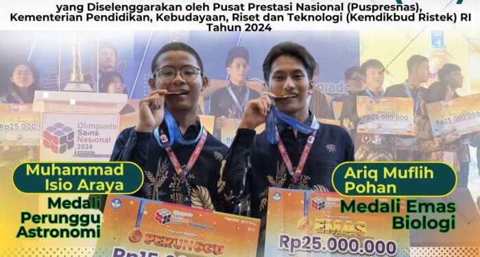 Ariq Muflih Pohan: Peraih Medali Emas OSN Nasional dan Kebanggaan OKU Timur