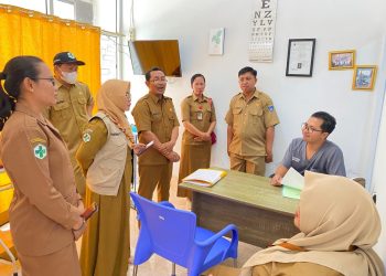 Puskes Burnai Mulya Monev Seluruh Kegiatan Nakes